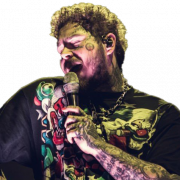 Singer Post Malone PNG File immagine