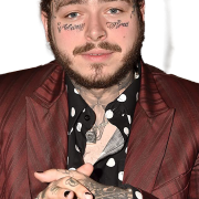 Singer Post Malone PNG Photo