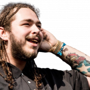Singer Post Malone PNG Pic