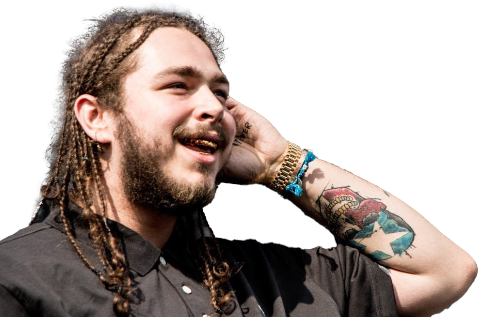 Singer Post Malone PNG Pic