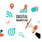 Descarga gratuita de PNG de marketing digital de pequeñas empresas