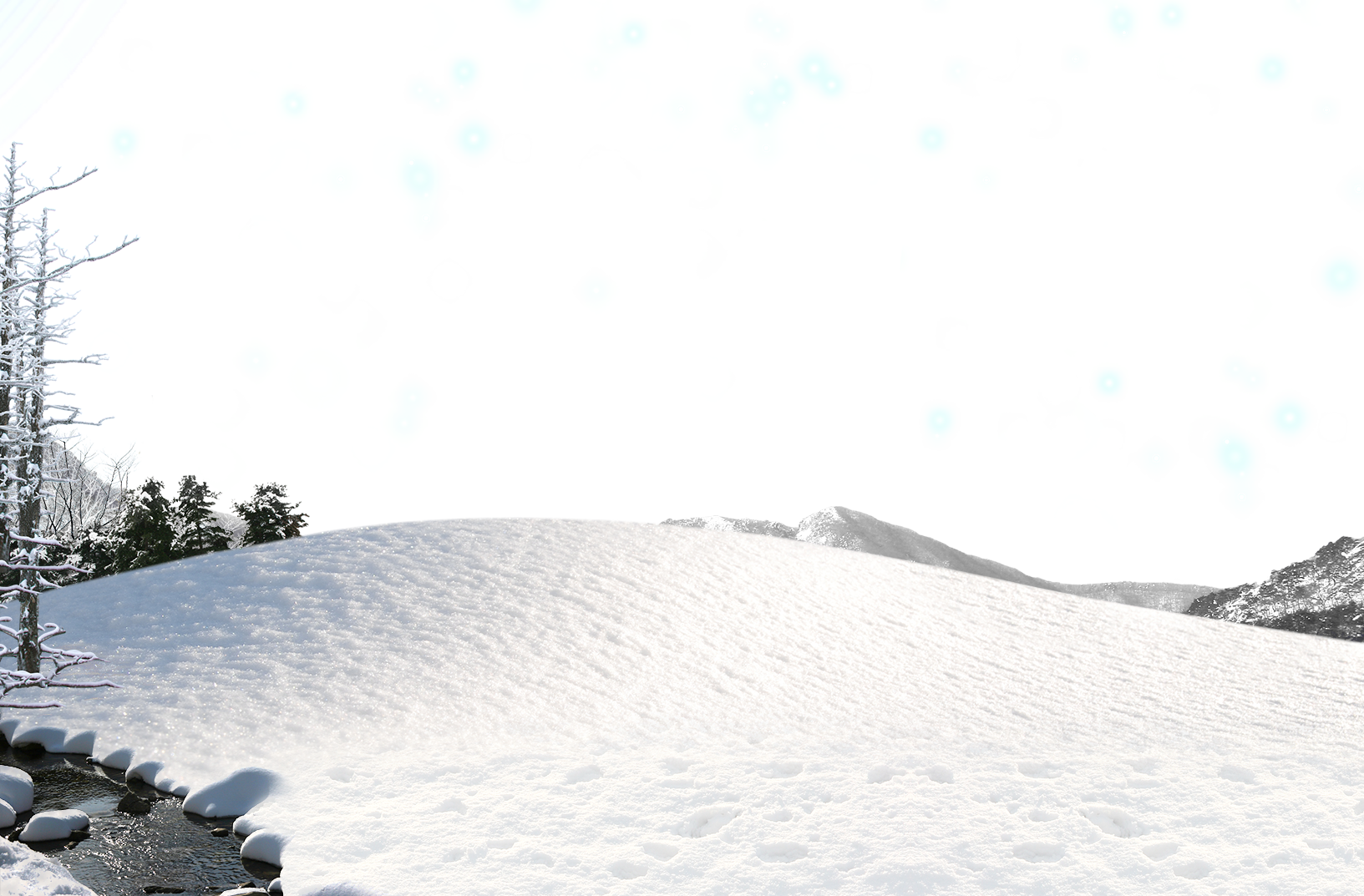 Snow Mountain PNG Image