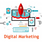 Social Media Digital Marketing PNG