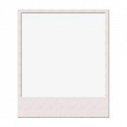 Square Polaroid Frame PNG File