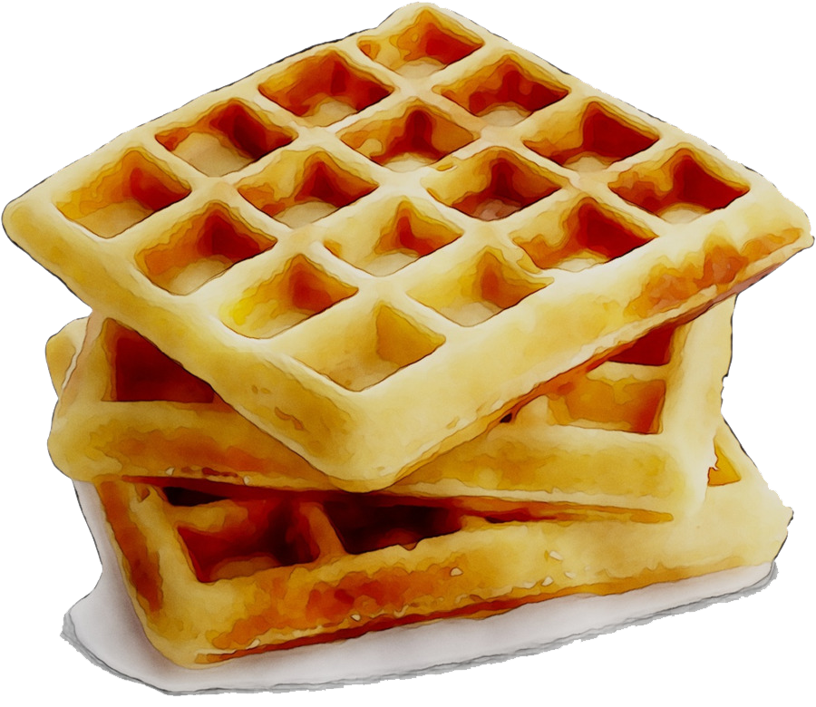 Square Waffle PNG Free Image