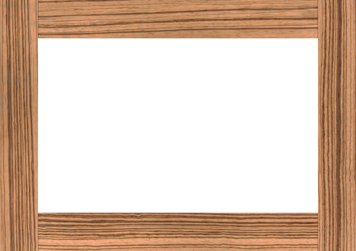 Square Wooden Frame PNG HD Image