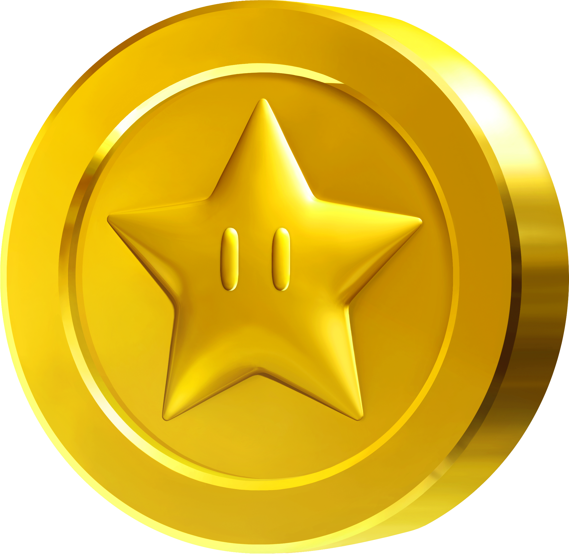 Star Game Gold Coin PNG