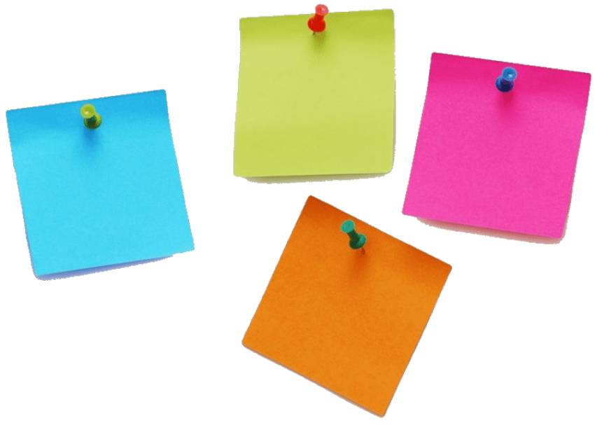 Sticky Note PNG Transparent HD Photo