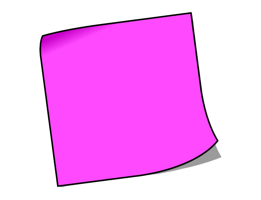 Sticky Notes PNG Free Image