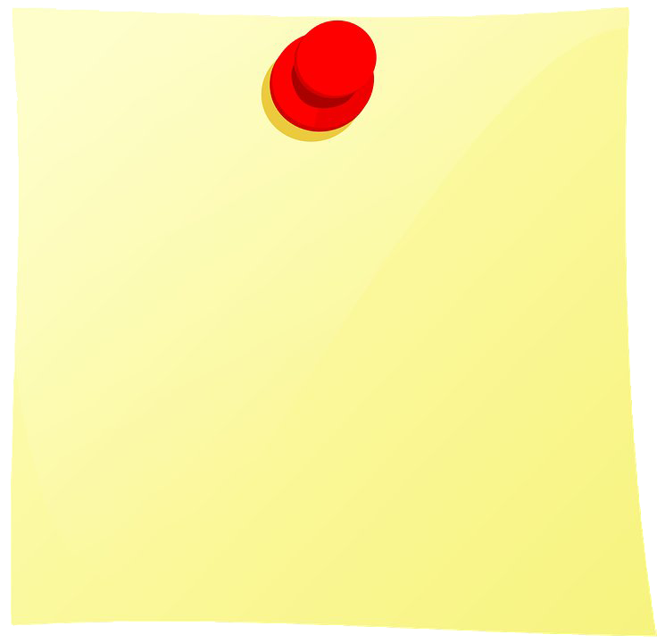 Sticky Notes PNG Transparent HD Photo