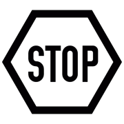Stop teken png clipart