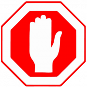 Stop teken PNG Downloadafbeelding