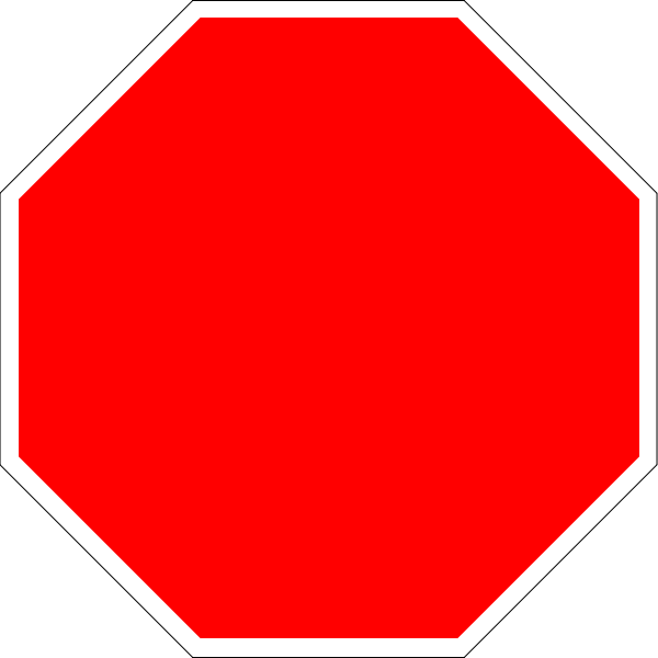 Stop Sign PNG Transparent HD Photo
