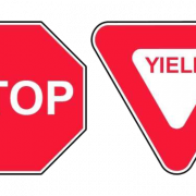 STOP SIGN TRANSPARENTE