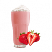 Strawberry Milkshake PNG -bestand