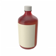 Syrup Bottle PNG Image