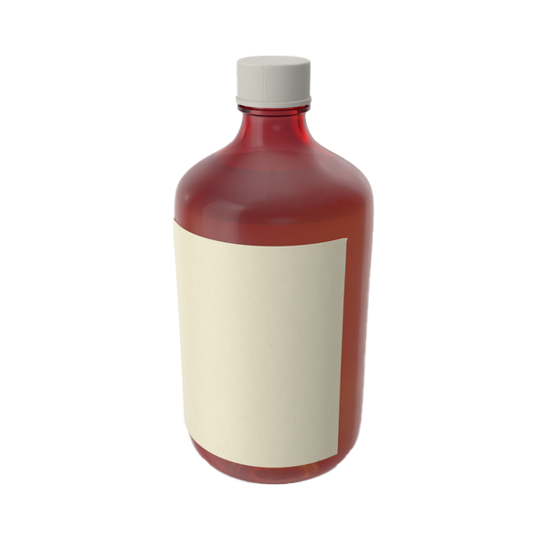 Syrup Bottle PNG Image
