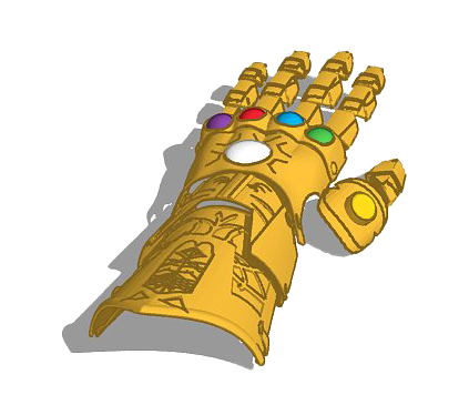 Thanos Gauntlet PNG Free Image