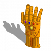 Thanos Gauntlet PNG Bild