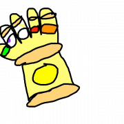 Png de la mano de Thanos