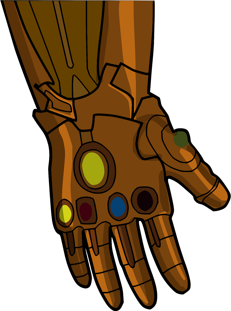 Thanos Hand PNG Download Bild