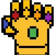 Thanos Hand PNG Bild