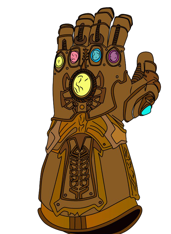 Thanos Hand PNG Pic