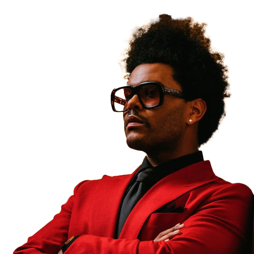 The Weeknd Hairstyle PNG Clipart