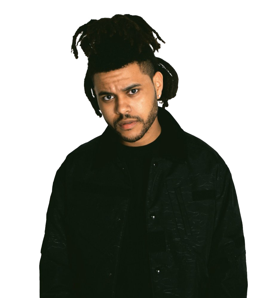 The Weeknd Hairstyle PNG Image