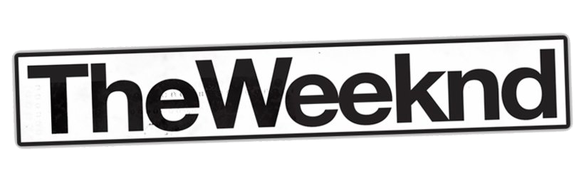 El logotipo de Weeknd PNG