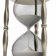 Reloj de arena de tiempo transparente