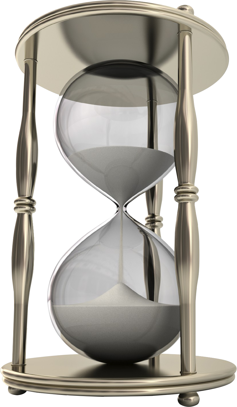 Time Sand Clock Transparent