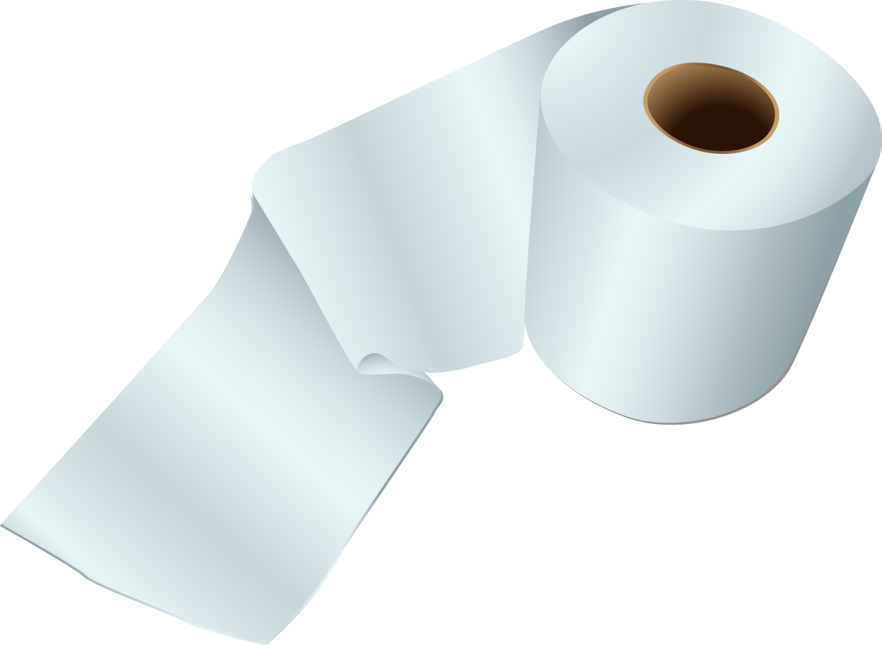 Toilet Tissue Paper PNG Free Download