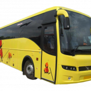 Туристический автобус PNG Clipart