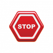 Trafik sinyali dur işareti PNG resmi
