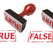 True And False PNG Free Image