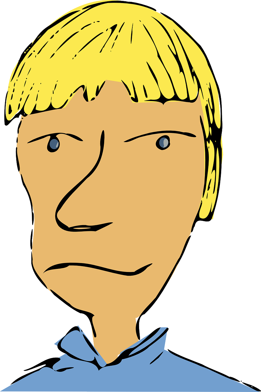 Unhappy Guy PNG Download Image