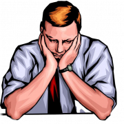 Unhappy Guy PNG Transparent HD Photo
