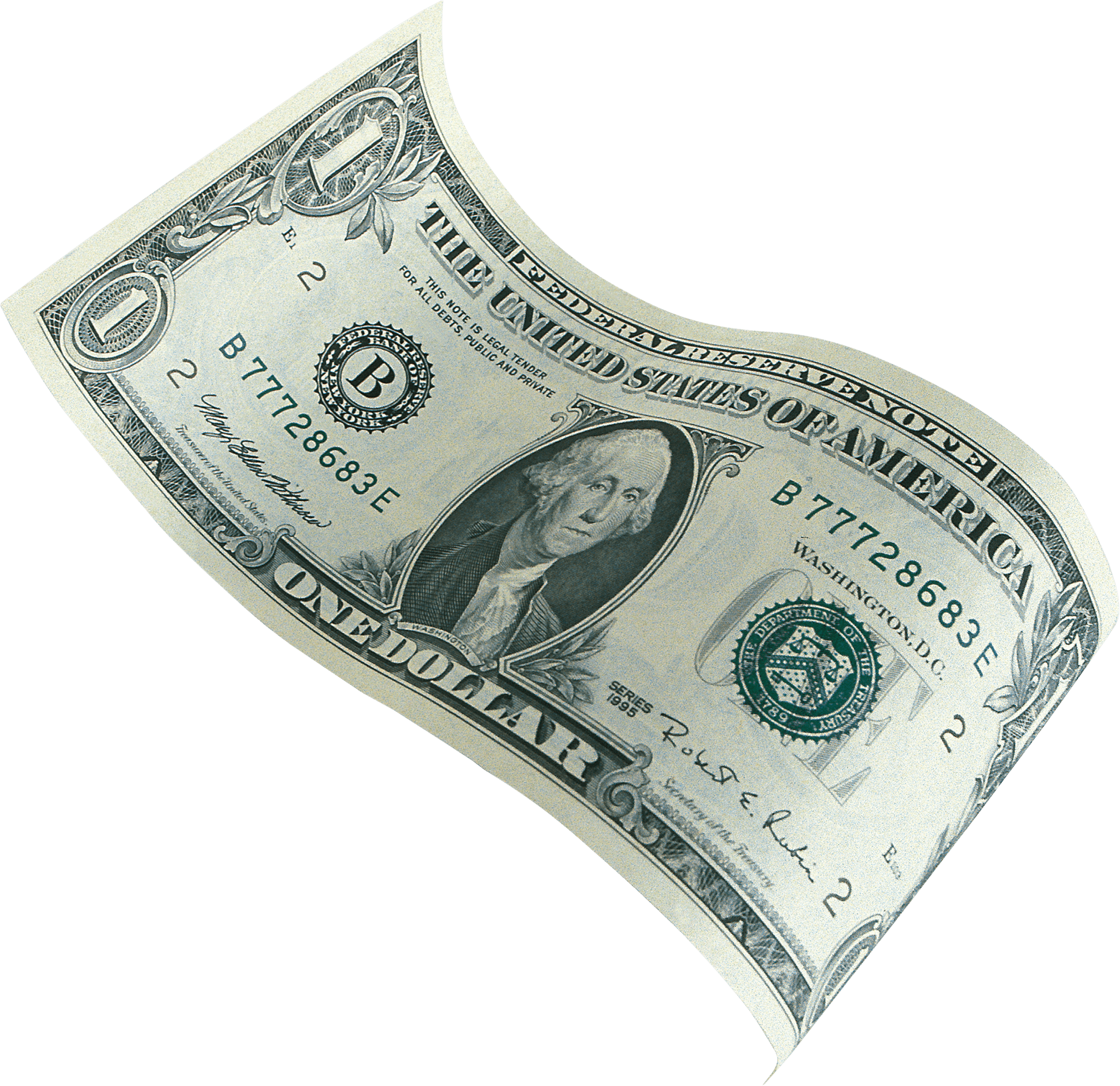 United States Dollar Bill PNG Free Image