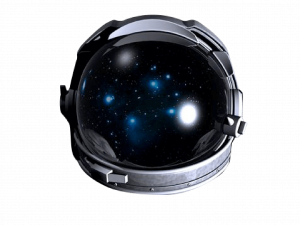 Vector Astronaut Helmet PNG Download Image