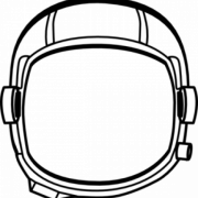 Вектор шлем астронавта PNG бесплатное изображение