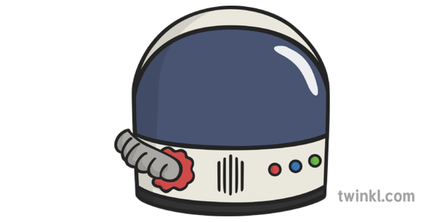 Vector Astronaut Helmet PNG Image