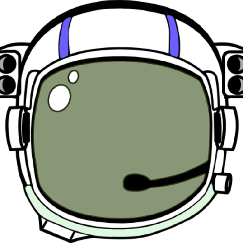 Vector Astronaut Helmet PNG