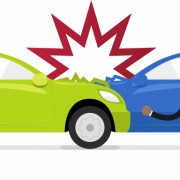 Incidente automobilistico vettoriale