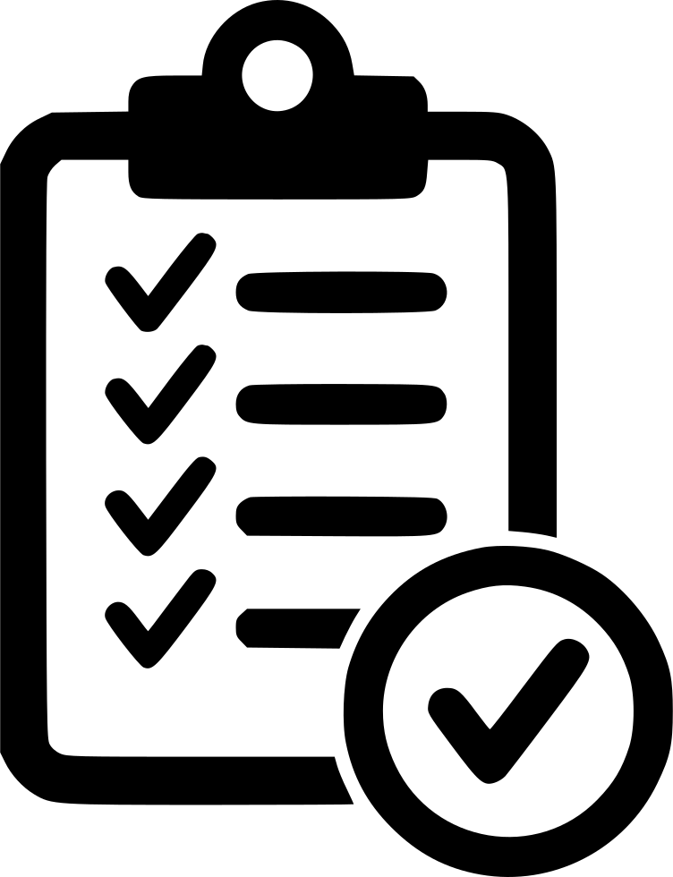 Vector Checklist PNG Picture
