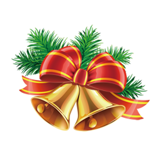 Vector Christmas Bell PNG Clipart