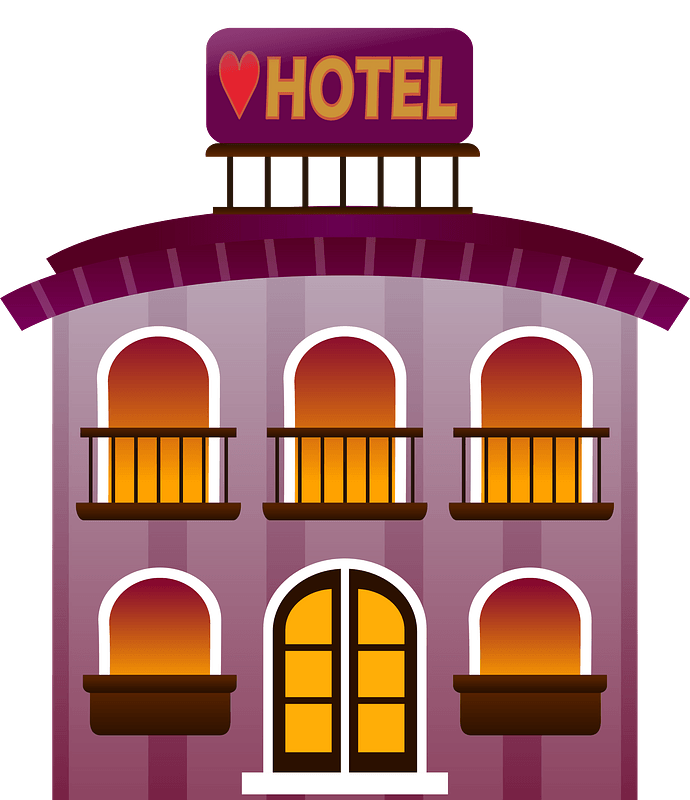 Vector Hotel PNG File Download Free