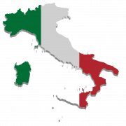 Vector Itália mapa png imagem