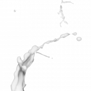 Vector Milk Splash PNG Image