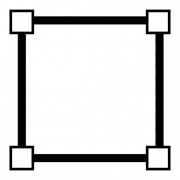 Векторная квадратная форма PNG Clipart